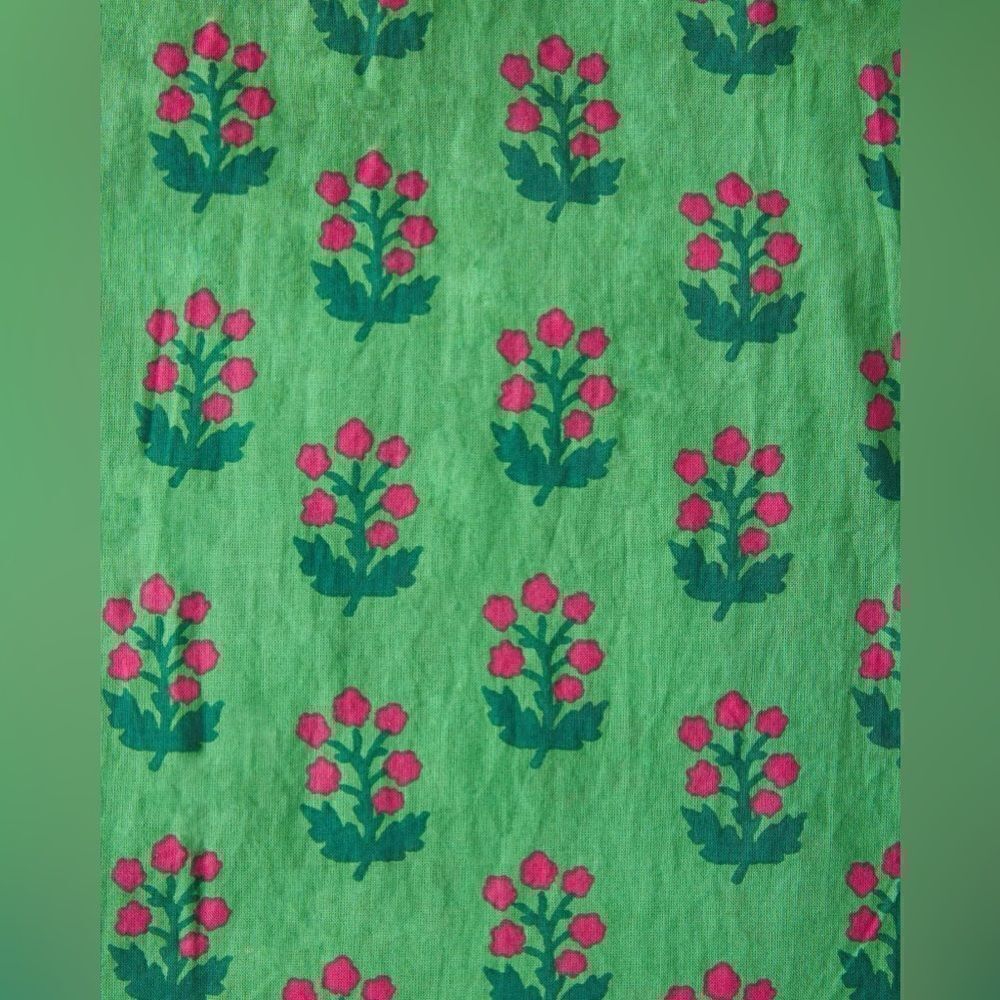 Printfresh In Bloom High Priority Blouse in Clover Green NWT - Picture 4 of 16
